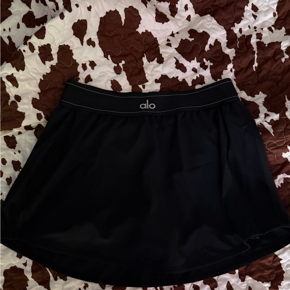 ALO Yoga Black Mini Skirt
